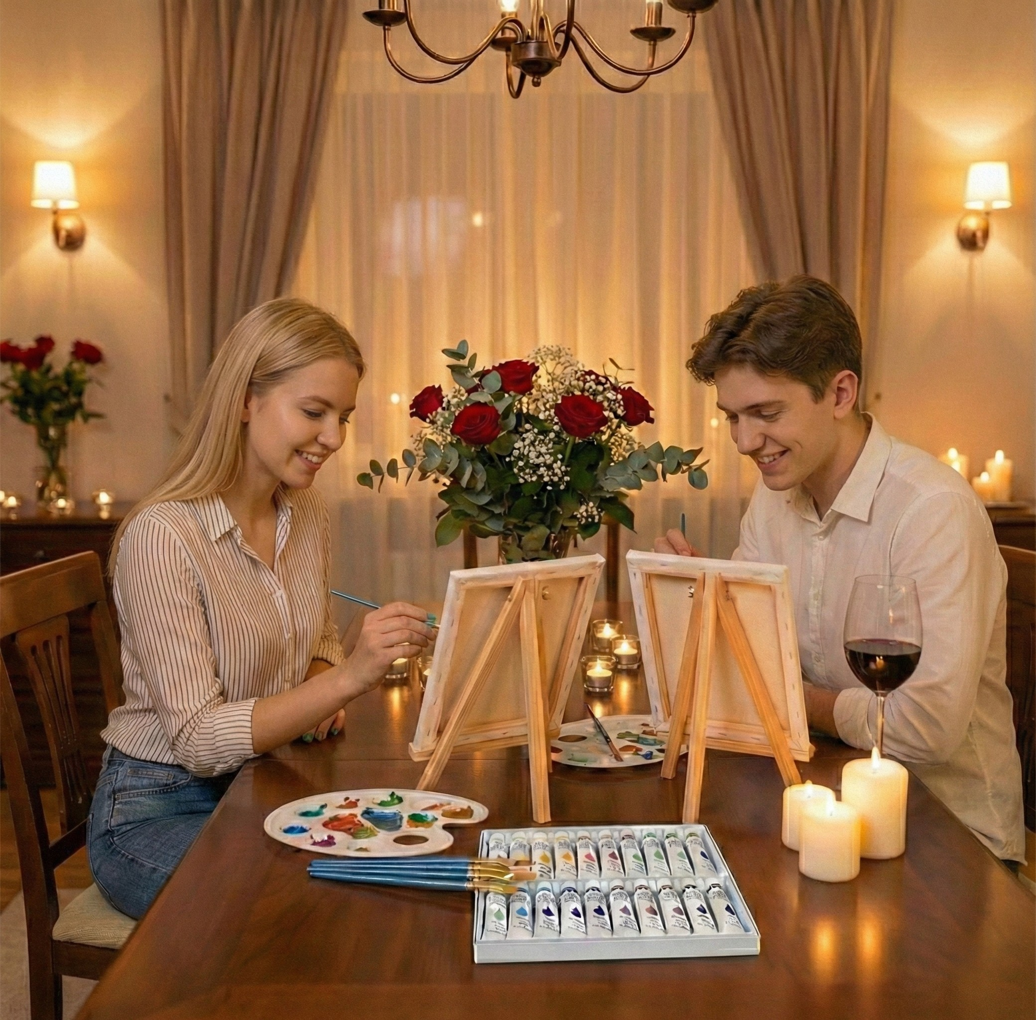 Paint Night - Date Set For Couples